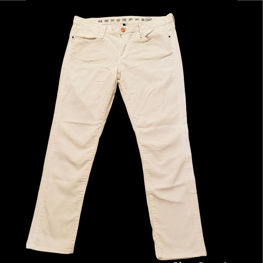 Ernest Sewn White cotton jeans size 32